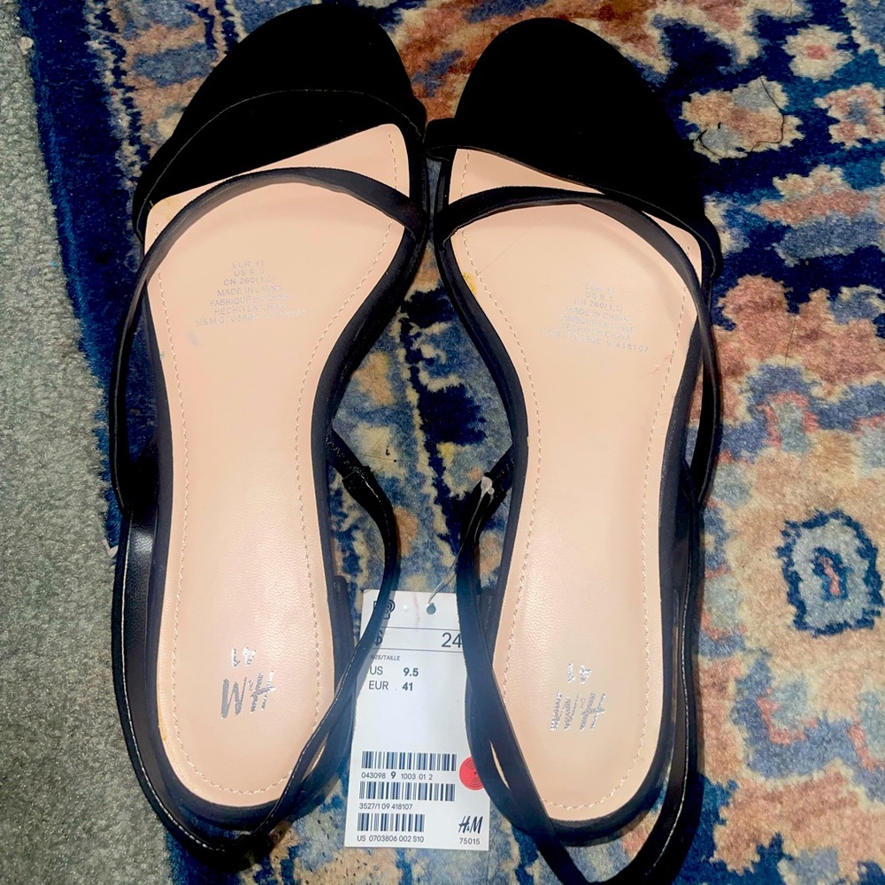 H&M strappy sandals with heel